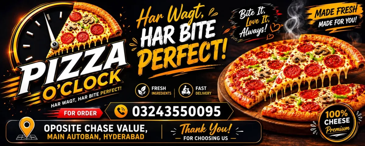 Pizza O' Clock - Auto Bhan